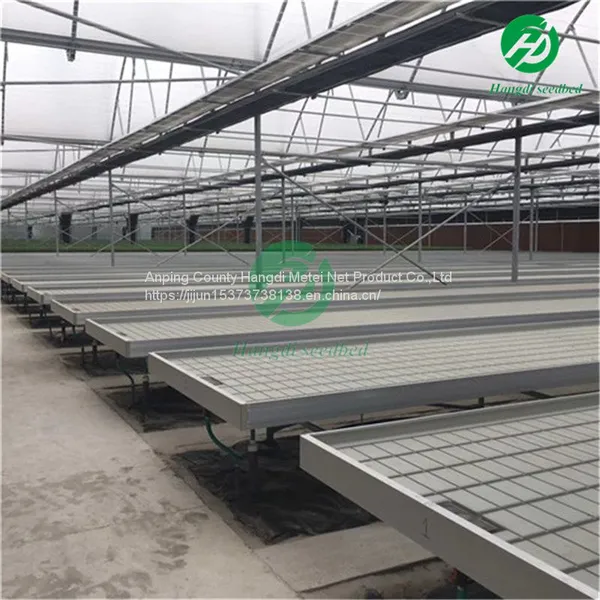Benches for Greenhouse Easily Assembled Hydroponic Flood Ebb and Flow Nursery Table Rolling Bench photo-4