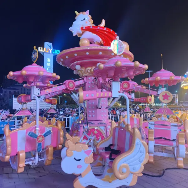 Factory Price Park Outdoor Indoor Equipment Rotary Amusement Rides Self-control Plane Aircraft for Children photo-5