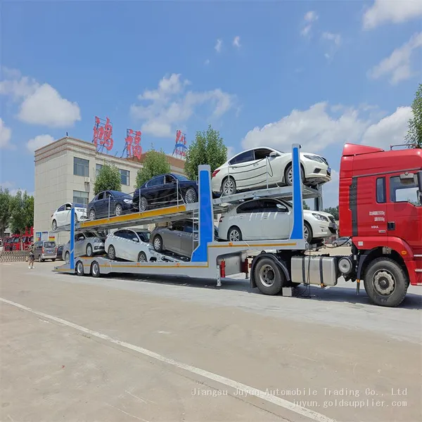 Export Semi-trailer Galvanized Semi-trailer Russian Sedan photo-2