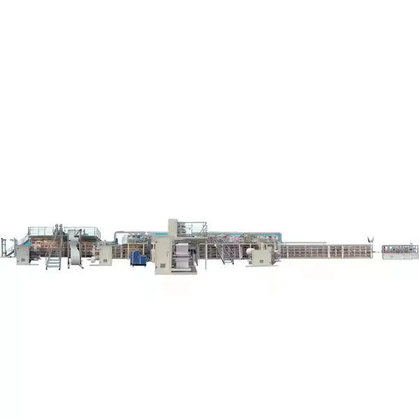 Full Servo Automatic Pull up Adult Diapers Making Machine For Manufacturing Adult Diaper Pants Production Line