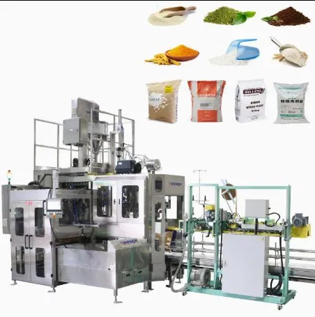 25-50 Kg Cat Litter Packing Machine 30 Litre Wood Pellets Bagging Machine 50 Lbs Open Mouth Bag Filling Machine photo-4