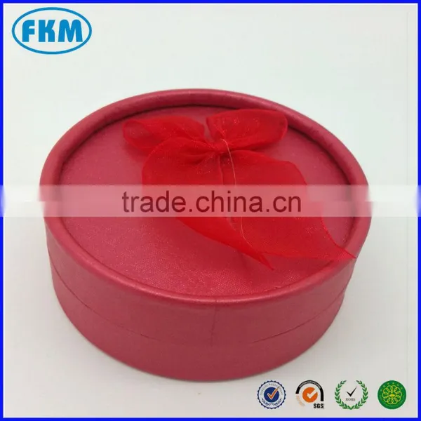 Wholesale Round Cardboard Jewellery Earring Rings Display Gift Storage Boxes photo-5