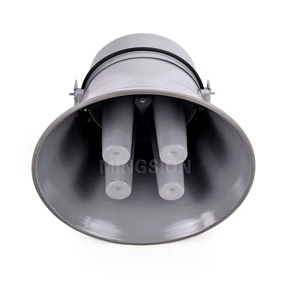 240W 400W 600W Electronic Siren Speaker Horn 8ohm 100V Big Size With Four Neodymium Ferrite Drivers for Early Warning System photo-3
