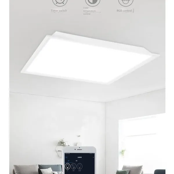 Led Flat Panel Light, Rgb 7-color Dimmable, Direct Lighting, Flicker-free, 76w Panel Light, Customizable 1200*800mm photo-5