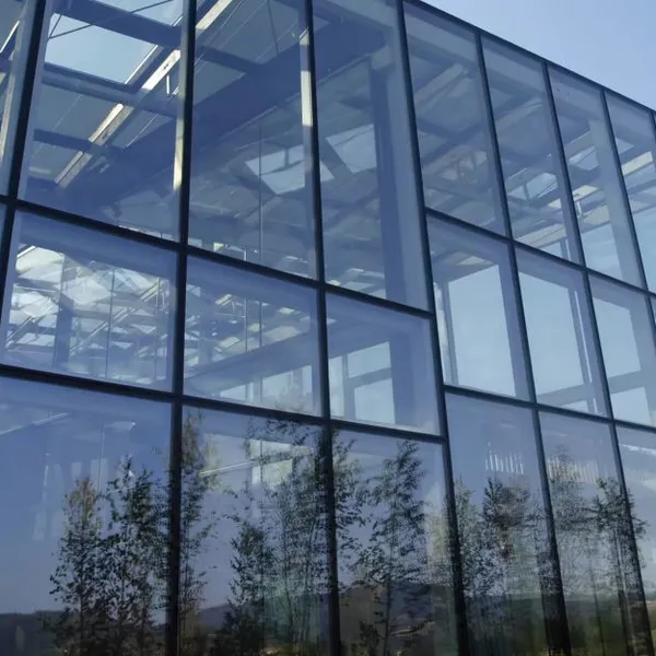 Energy Efficient Euro Grey Low-E Coating Glass China Manufacturer photo-2