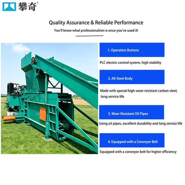 Three-cylinder Rice Husk Baler, Corn and Rice Silage Baler, Hay and Forage Compressor