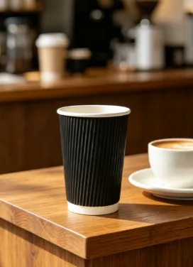 BPA-Free Disposable Paper Cup With PE Coating