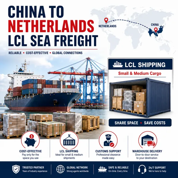 China to Netherlands LCL Shipping and Warehouse Delivery Service photo-2