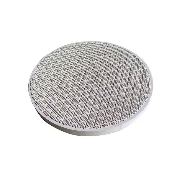 Gas Cooker Stove/gas Grill Burner/gas Fireplace Round Shape Infrared Honeycomb Ceramic Heater Plate