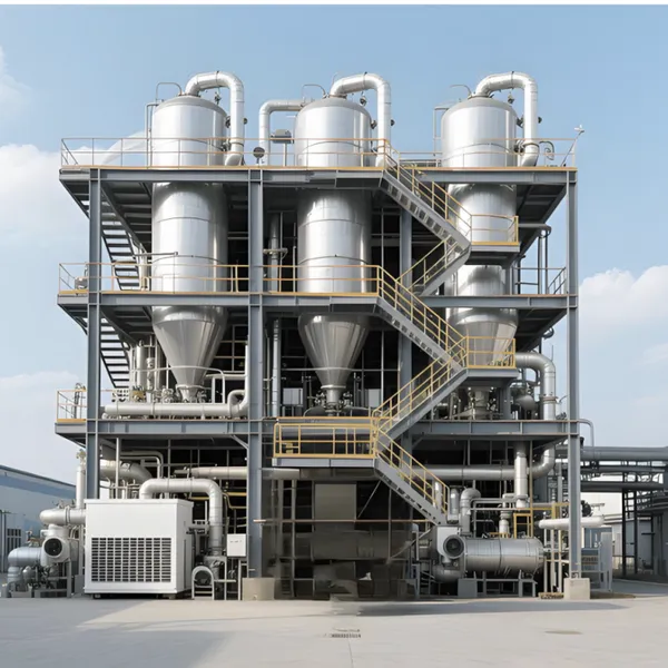 Evaporator-Crystallizer with Mechanical Vapor Recompression, 200kPa, 2500L Processing Volume