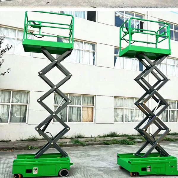 20ft 30ft 40ft Mini Small Full Electric Self Propelled Hydraulic Scissor Lift photo-2