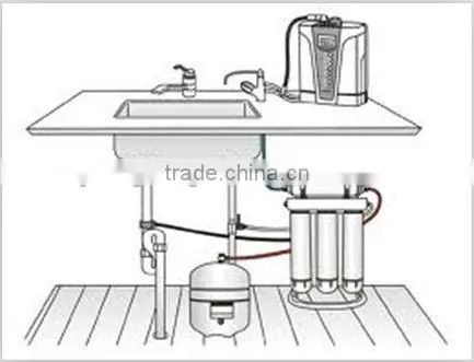 High Quality Household Mini Faucet Alkaline Water Ionizer Filter Cartridge Tap photo-4