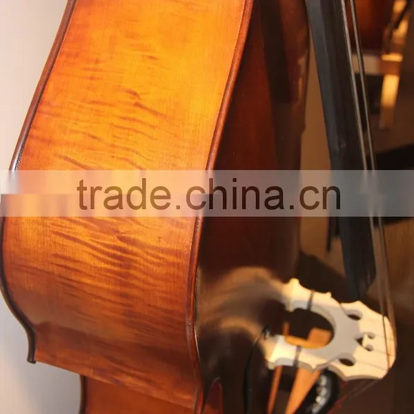 Student Fully Carved Handmade Fully Solid Wood Double Bass Violin Shape photo-3