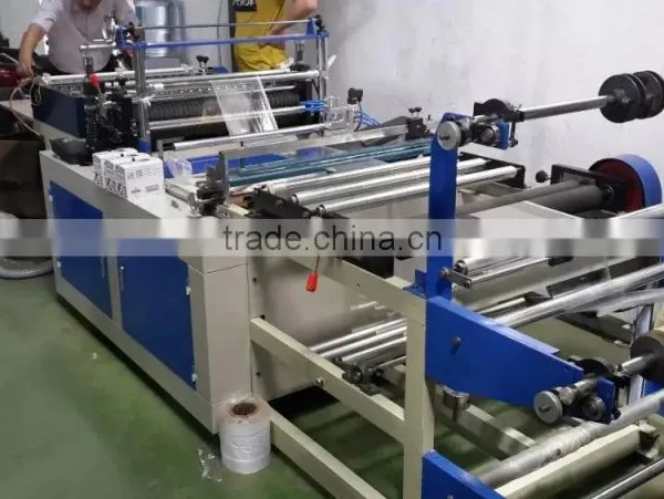 BOPP Heat Cutting Side Sealing Bag Makine Machine photo-2