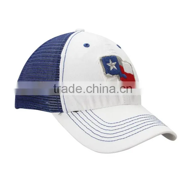 Hot Selling Wholesale 100% Cotton Trucker Hats Curved Brim Flat Embroidery Logo Flexfit Mesh Caps photo-2