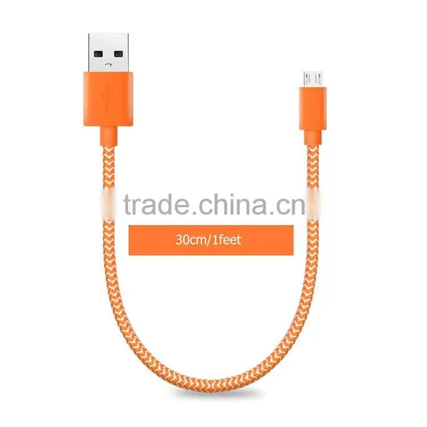 Angled Micro USB 2.0 Sync Charge Data Cable for Android photo-4