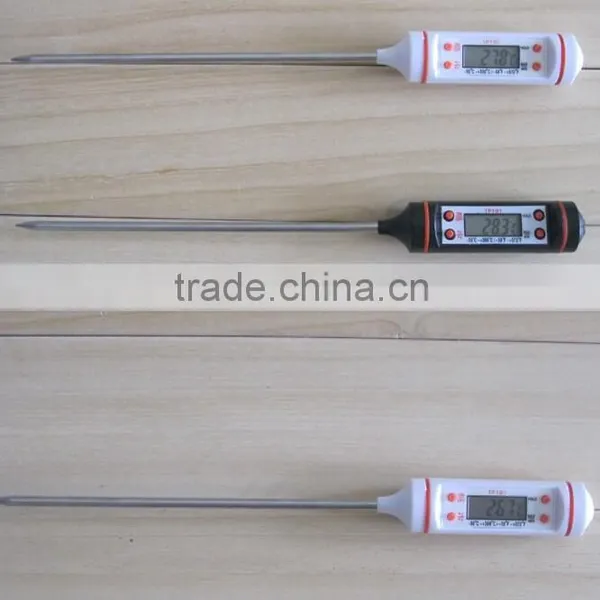 TP101 Screen Tube Digital Cooking Food Probe Meat Household Thermometer Kitchen BBQ 4 Buttons photo-2
