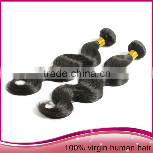 6a Quality Brazilian Virgin Human Hair Extension, Tangel Free Body Wave Remy Human Hair photo-3