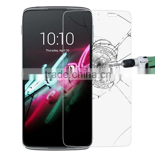 High Hardness Anti-Shatter Film Tempered Glass Screen Protector for Alcatel Idol3 5.5