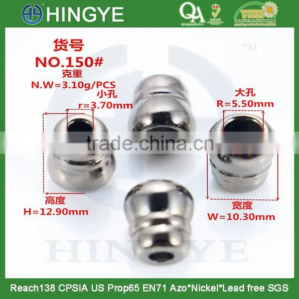 Gold Cord End Cord End Stopper Metal Cord End photo-2