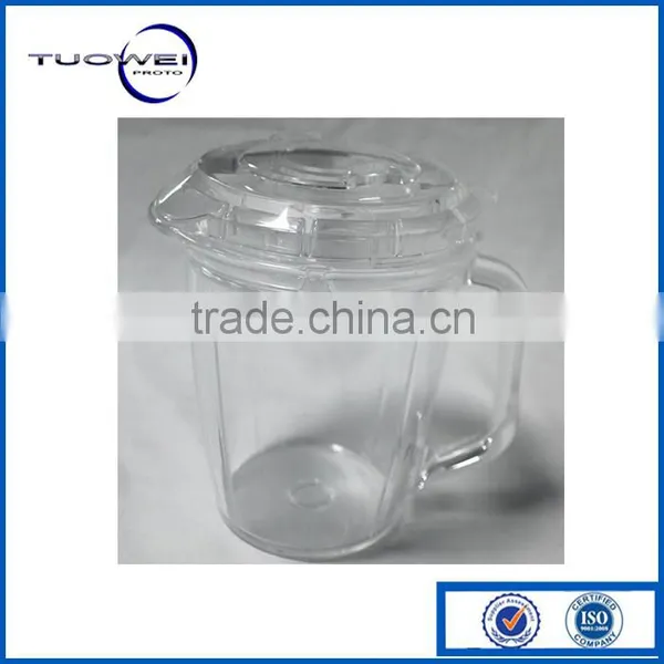 CNC Machined Different Shapes Transparent Bottle of PMMA photo-6