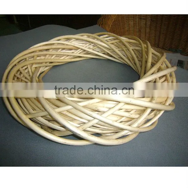 Chaos Wrapped Willow Decorative Basket for Holidays