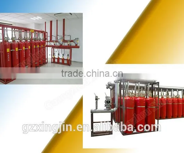 4.2mpa Hfc227ea Fire Suppression For Optional Zones