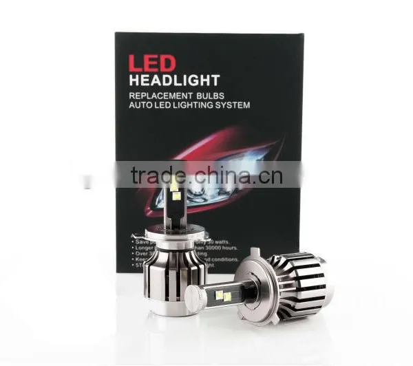 Top Aquality!!40w Hi/low Beam Car Led Headlight h4 With Long Lifespan photo-2