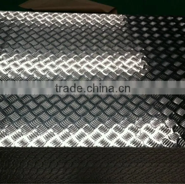 High Quality Color-coated Diamond Pattern Aluminum Sheet photo-3