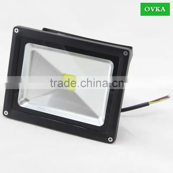10W-100W LED Flood Light High Power Waterproof 85-265V Outdoor Floodlight Black Case photo-2