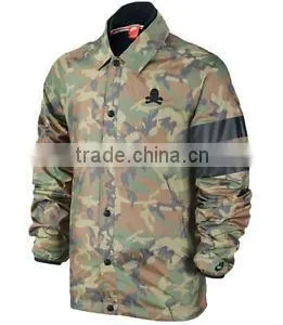 Custom Made Nylon Fabric Coaches Jackets, Custom Satin Fabric Coaches Jackets, Cuatom Taslan Fabric Coaches Jackets photo-5