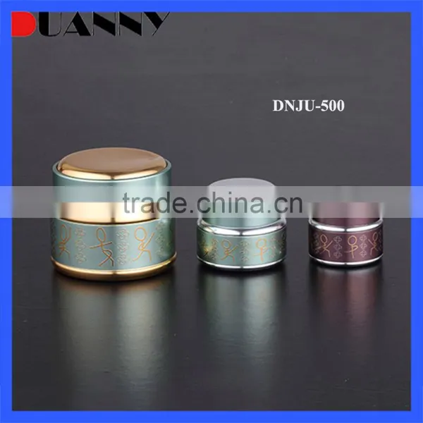 7G 15G 20G 30G 50G 100G 200G High Quality Luxury Round Acrylic Cream Cosmetic Jar Aluminium photo-2