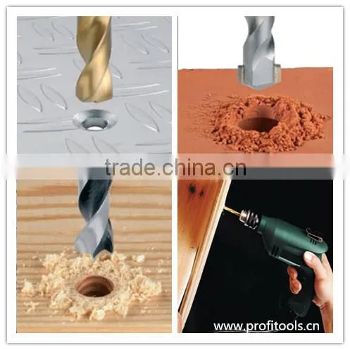 100pcs Profi Accessories Case Wood Flat Drill Bit Set photo-4