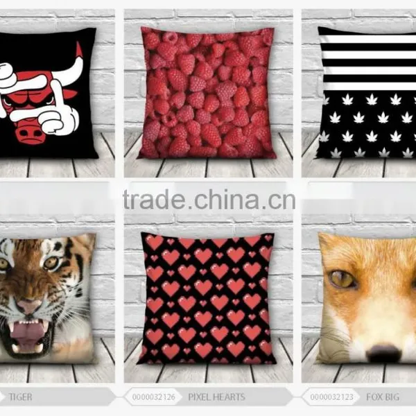 High Quality Fashion Mustache Design 3d Digital Print Pillowcases Fullprint Decorative Throw Pillow Covers Seat Cushion Cover photo-4