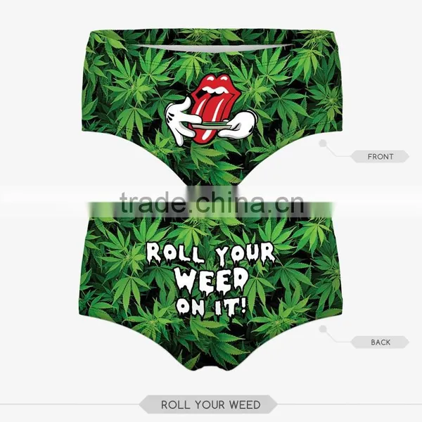 Children's Cute Panties Pug Dog Cut Cat Sexy Girls Tight Lingerie Stretchy Underpanties 3d Digital Full Print Custom Hot Sale photo-3