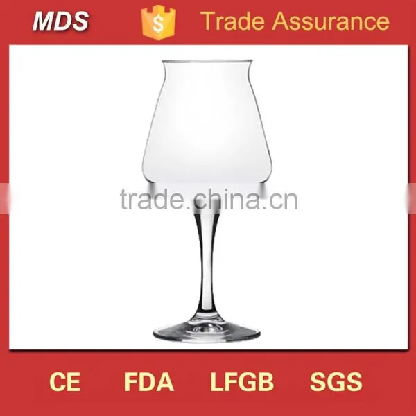 Crafted Aqua Blue Stem Customized Beer Glass Cup photo-4