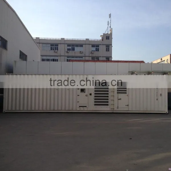 container type genset powered by Germany engine MTU