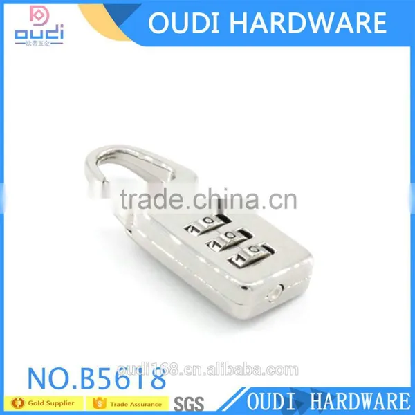 Common Design Safety Coded Lock Use IN Case Metal Combination Lock For Bag photo-4