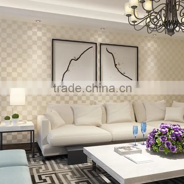 Damask Non Woven House Decoration Wall Paper photo-3