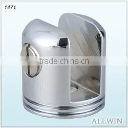 Solid Brass Glass Cabinet Compartment Clamp photo-2