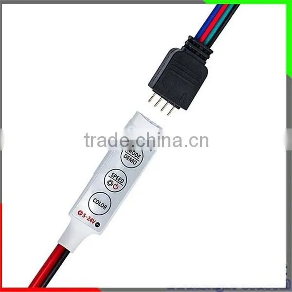 DC5-12V Mini Led Dimmer,Single Color Led Strip Controller Mini Led Dimmer,1 Channel Mini RF LED Dimmer photo-5