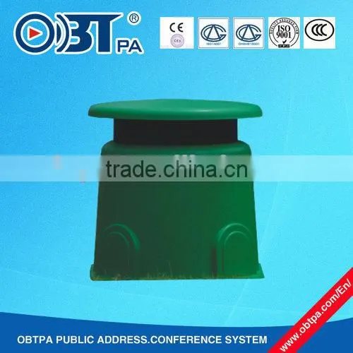 Outdoor Wateroroof Bin 10W Garden Speaker OBT-1801F for Park and Garden