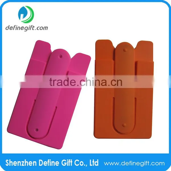 Mobile Phone Stands Silicone Cell Phone Wallet Stand photo-5