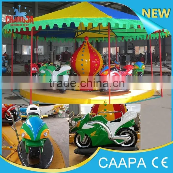[Changda] Attractive Amusement Park Carnival Bike Rides Rotary Space Motorcycle Ride for Sale photo-4