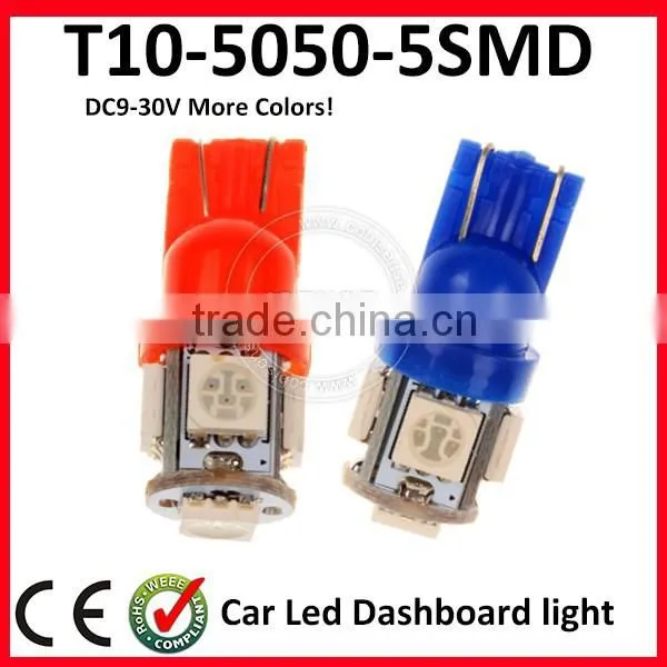 Hot T10 194 168 W5W 5050 5SMD T10 LED Light Indicator Light Bulb T10 Led Light Bulb Dimmable photo-4