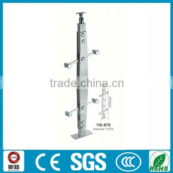 Stainless Steel Handrail Newel Post for Staircase photo-3