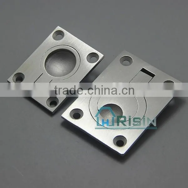 Polished Stainless Steel Concealed Door Handle photo-2