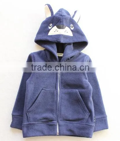 Polar Fleece Jacket Boy's Thin Warm Coat Boy's Casual Coat With Hooded Cheap Warm Coat photo-3