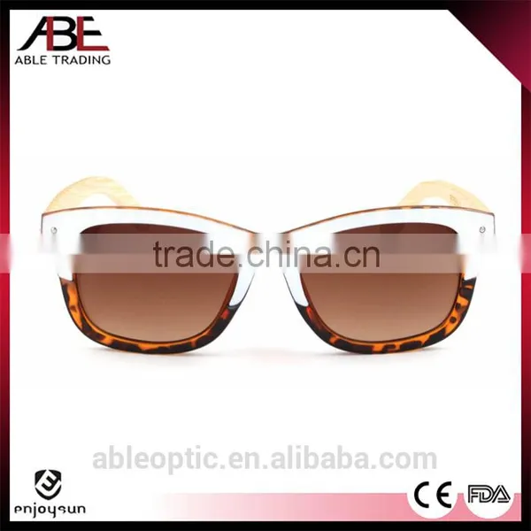 Cool 2016 Vogue UV400 Mirror Lens Custom Italy Design Bamboo Wooden High Quality Polarized Sunglasses CE Supplier's Choice photo-2