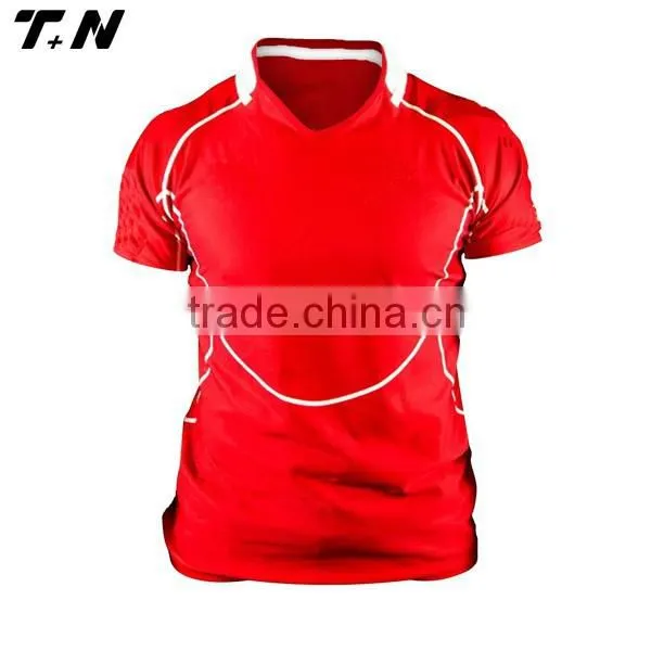 Kids Short Sleeve Cheap Rugby Shirt for Sale photo-4